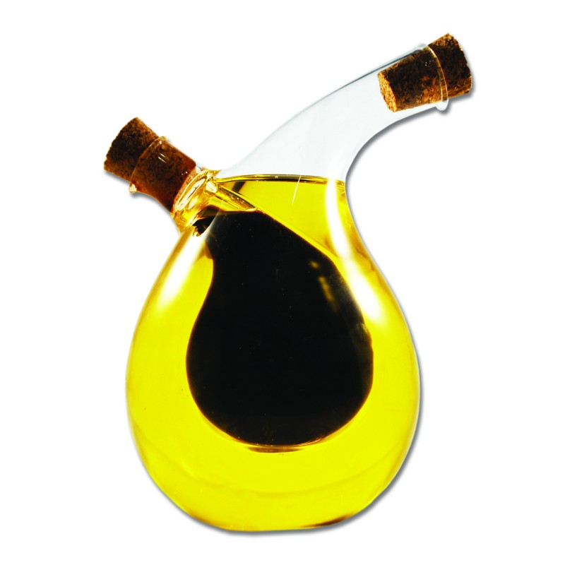 Olive Oil and Vinegar Dual Glass Dispenser Bottles (VB4)